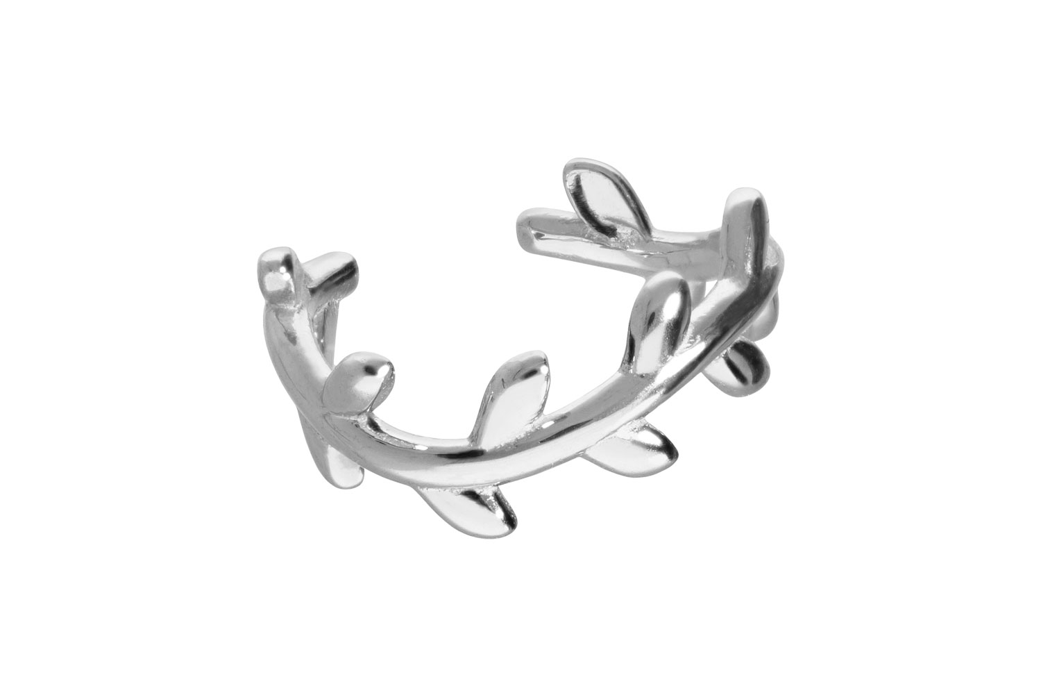 Surgical steel fake ear cuff TENDRIL