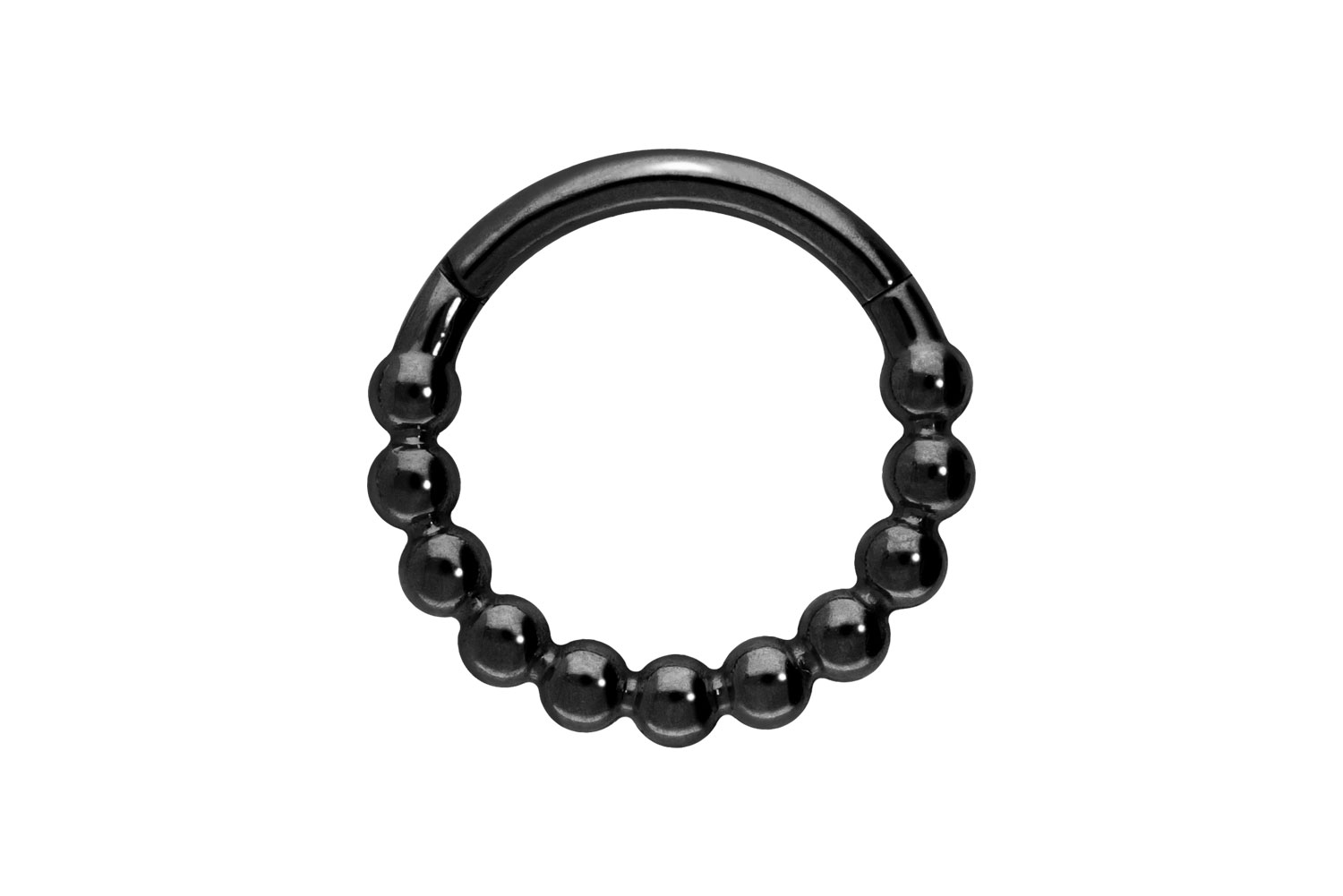Surgical steel segment ring clicker BALLS