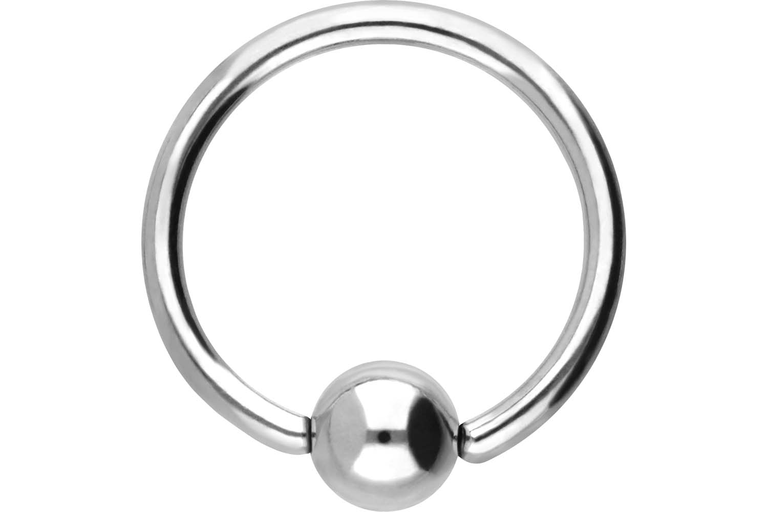 Chirurgenstahl Klemmkugelring