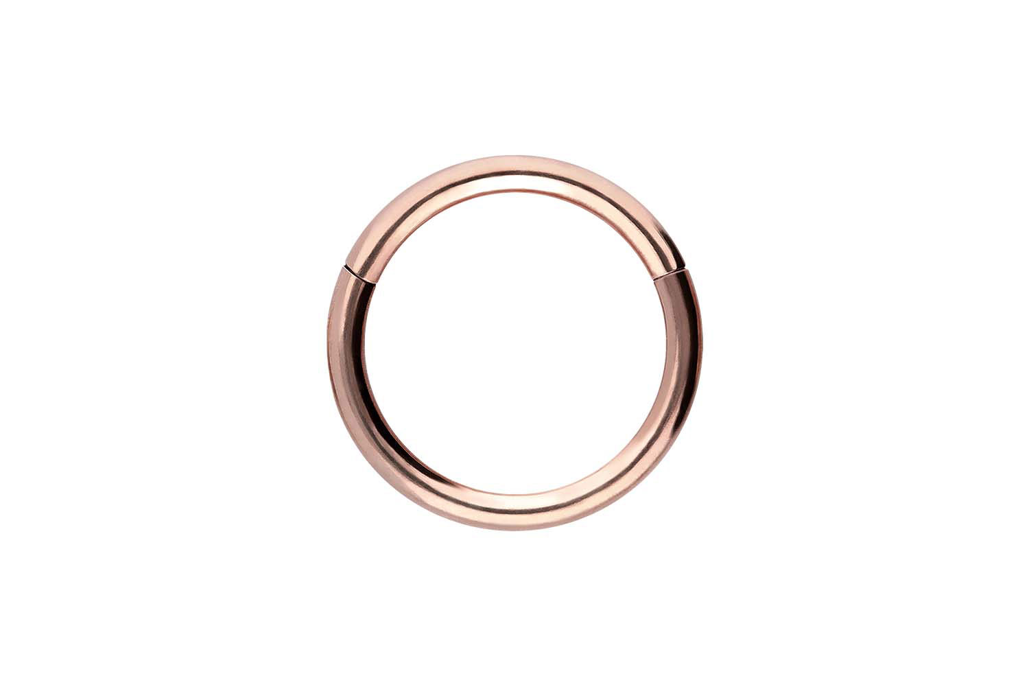 Surgical steel segment ring clicker