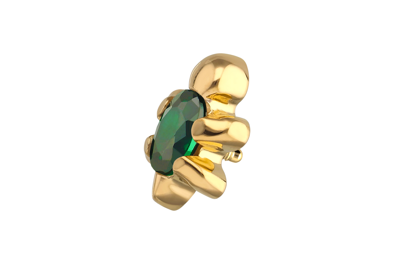 Titanium screw-in attachment with external thread TURTLE