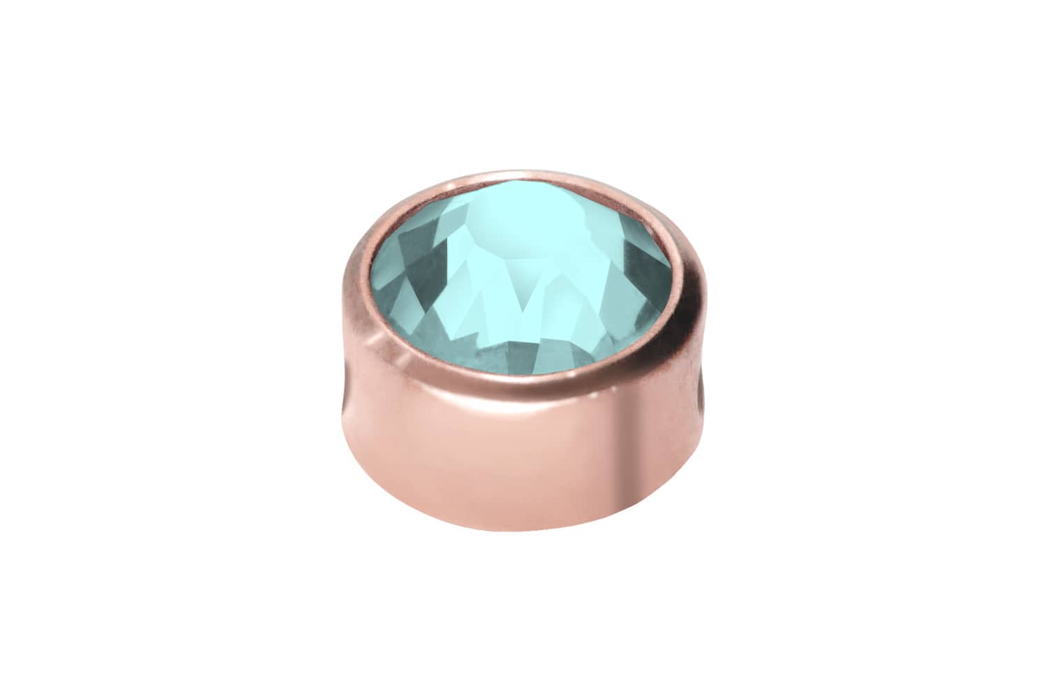Surgical steel clip-in disc CRYSTAL
