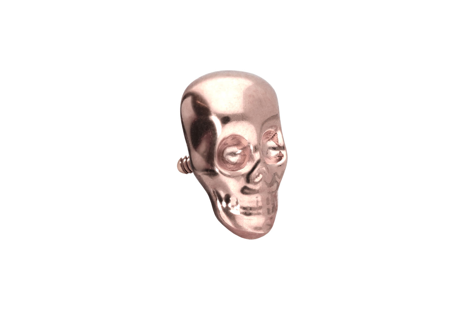 Titanium screw-in attachment with external thread SKULL ++SALE++