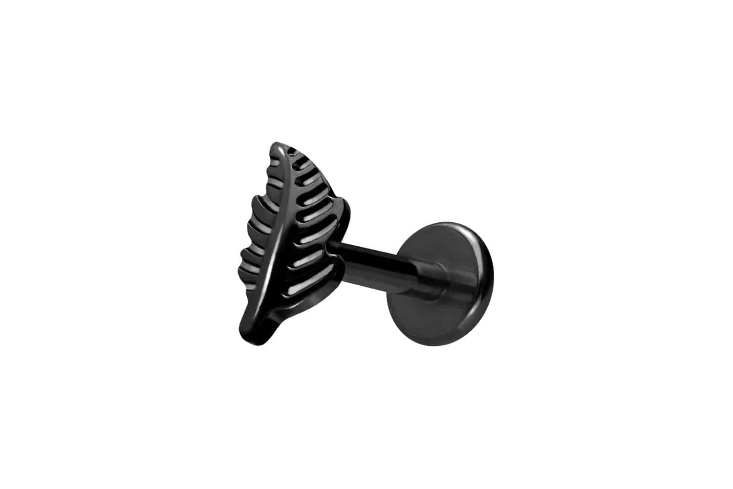 Titan Labret mit Innengewinde BLATT