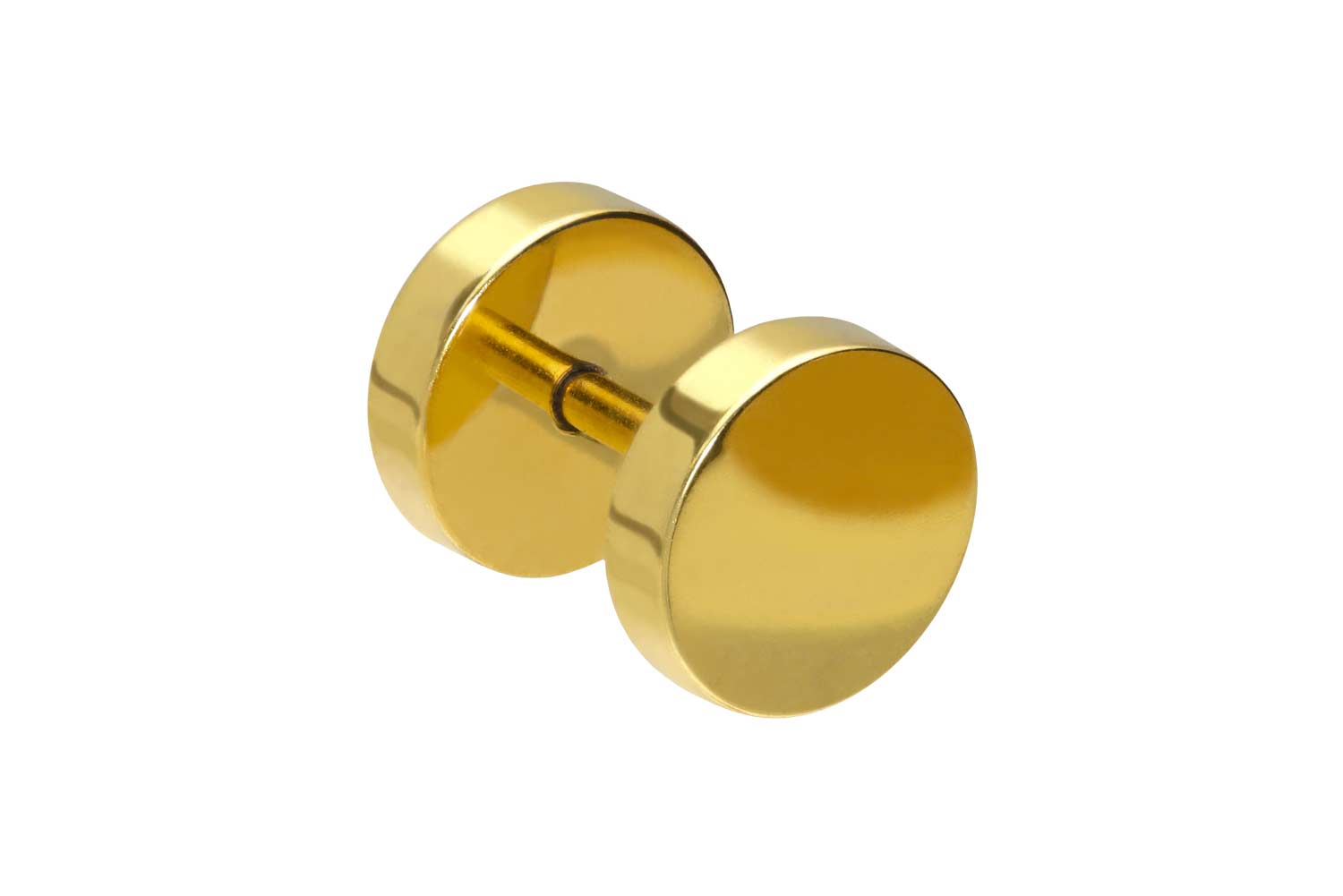 Surgical steel fake plug
