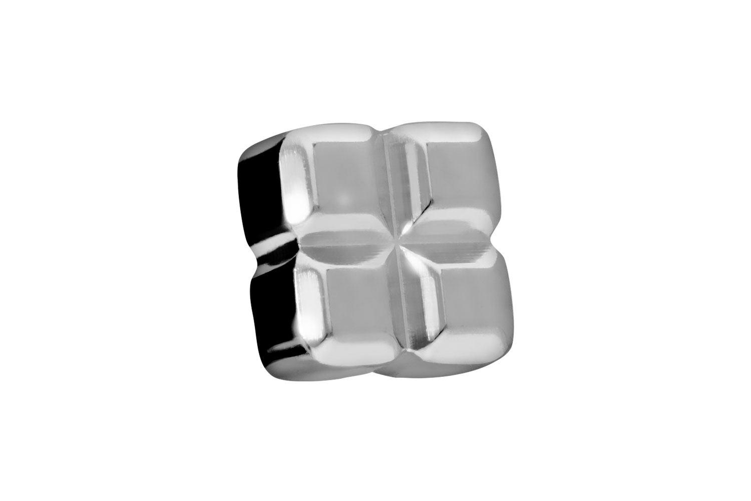 Titanium screw-in attachment with external thread SQUARE ++SALE++