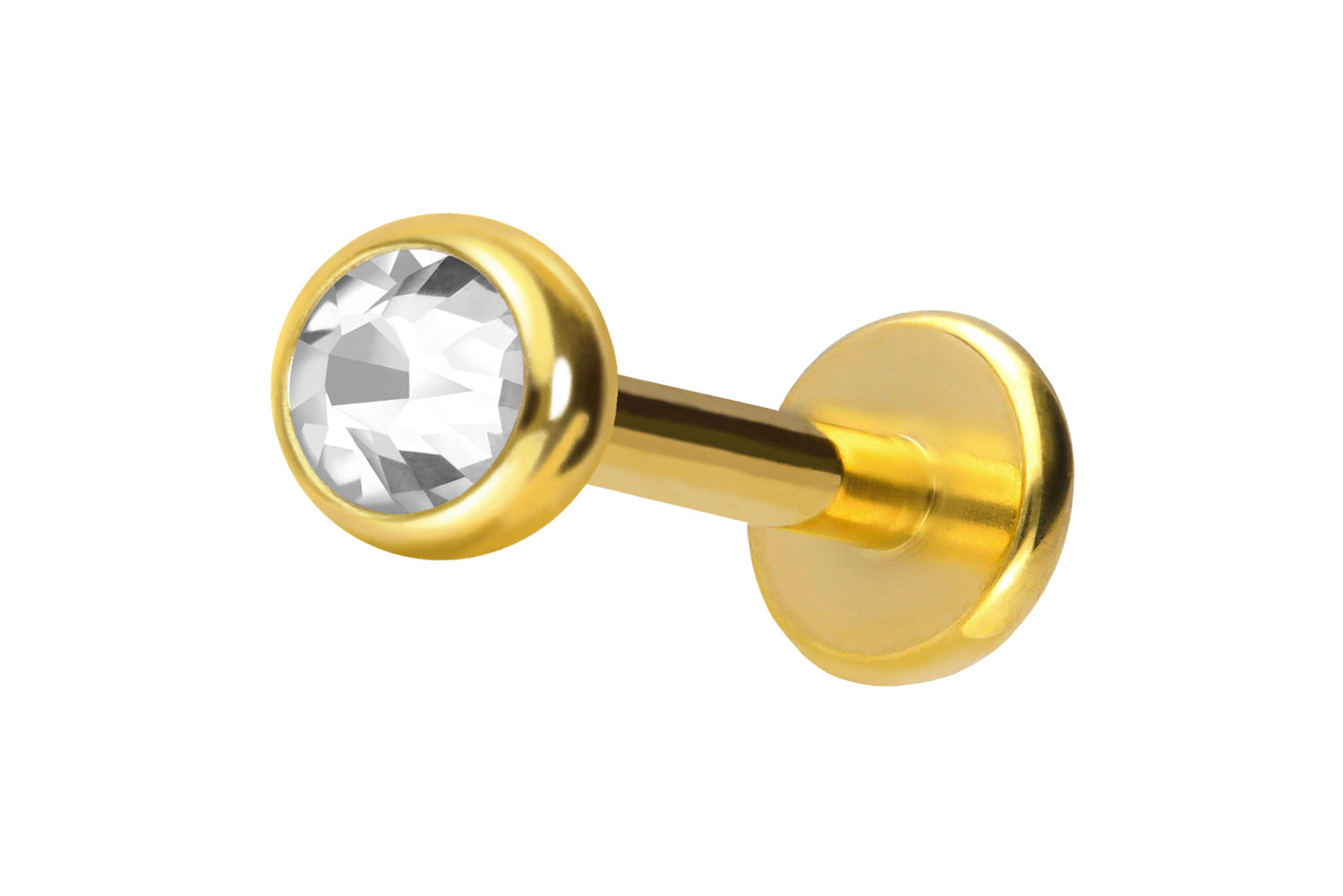 Chirurgenstahl Labret KRISTALL