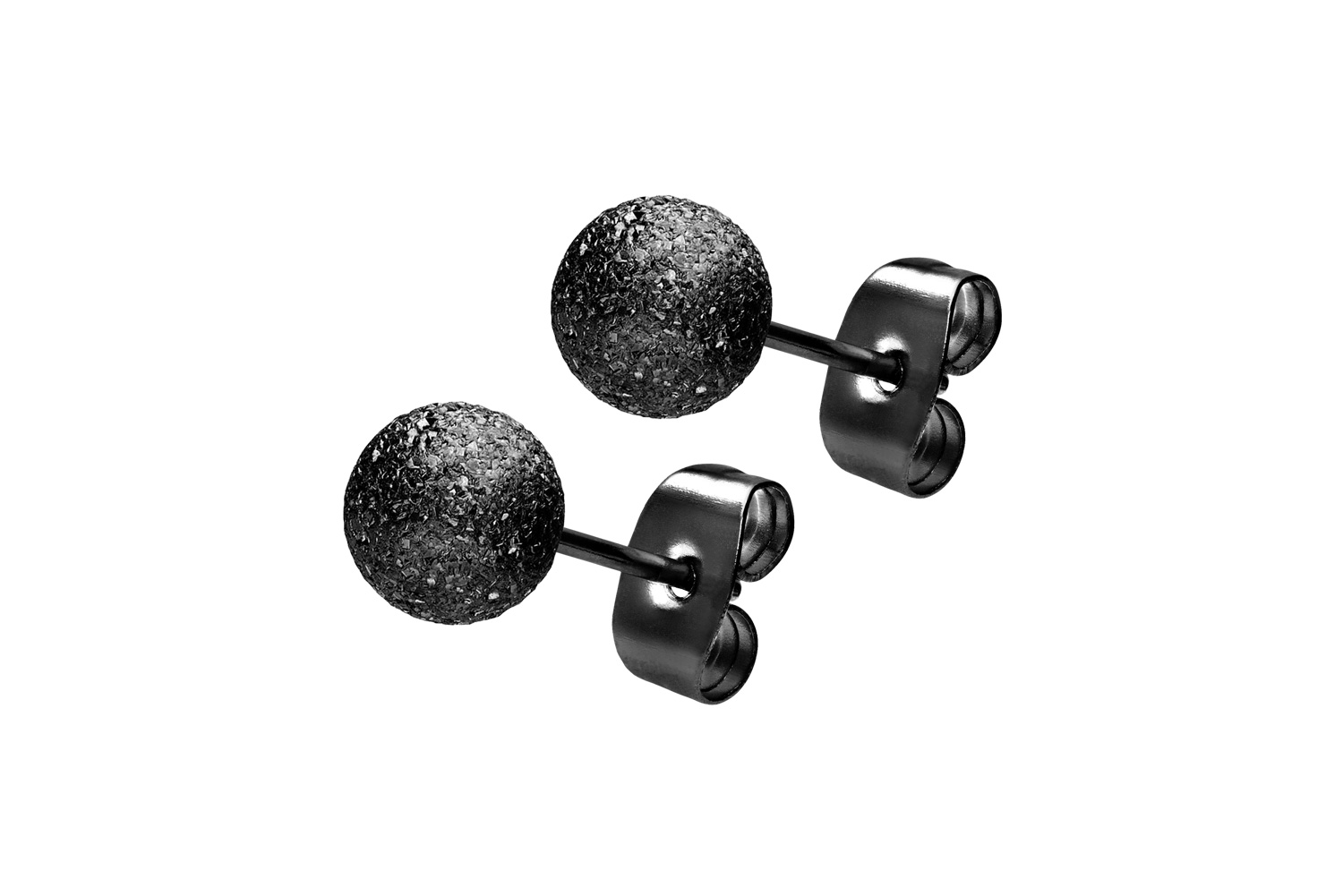 Surgical steel ear studs DIAMOND LOOK