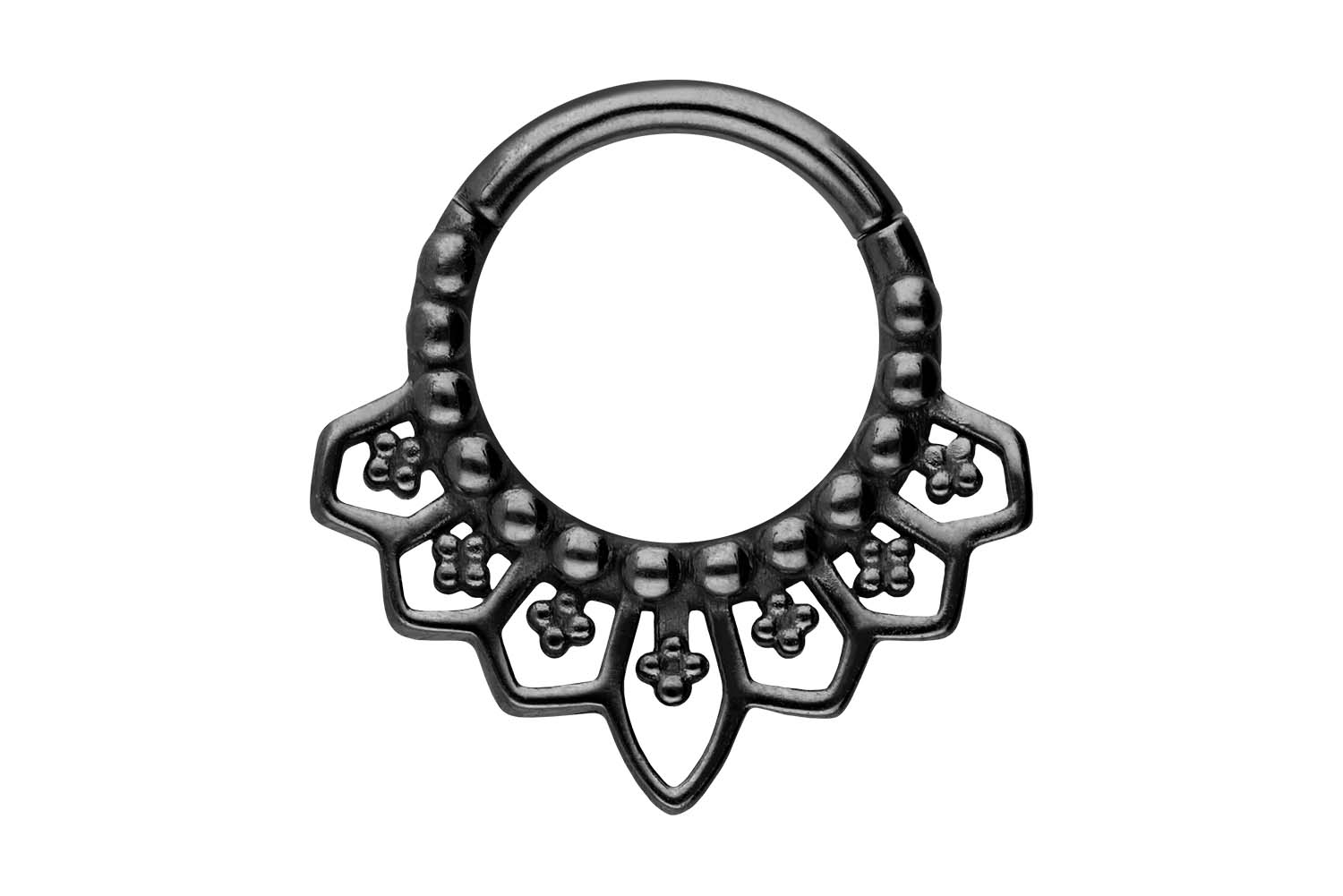 Surgical steel segment ring clicker ORIENTAL DESIGN
