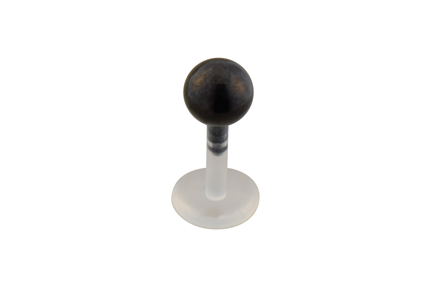 PTFE labret with surgical steel ball - plug in system ++SALE++