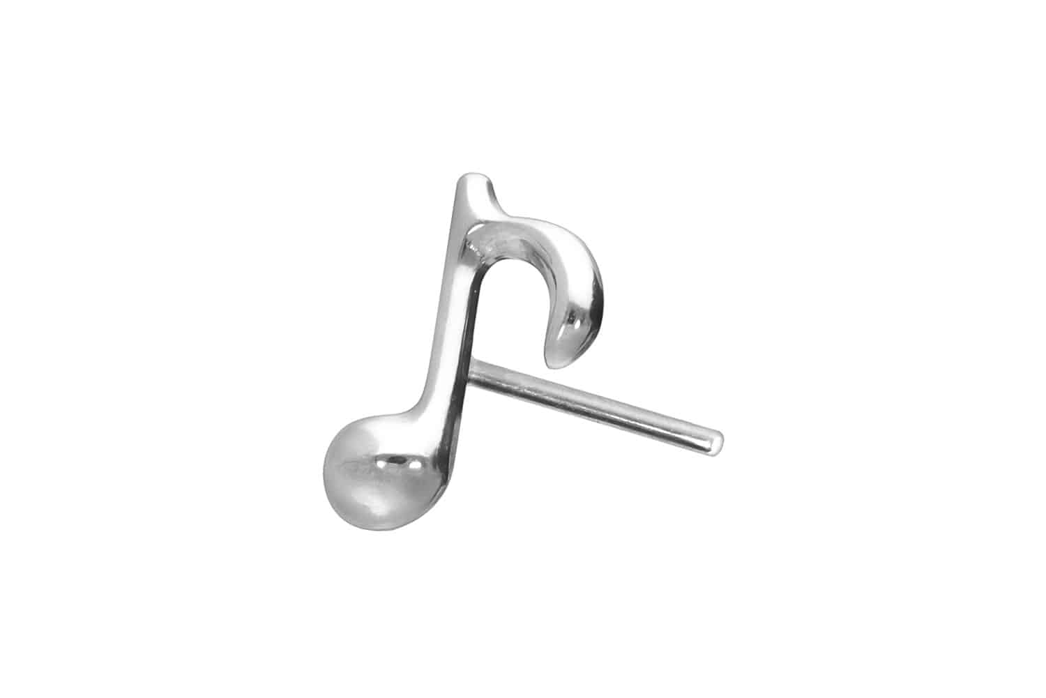 Titanium attachment with push pin EIGHTH NOTE