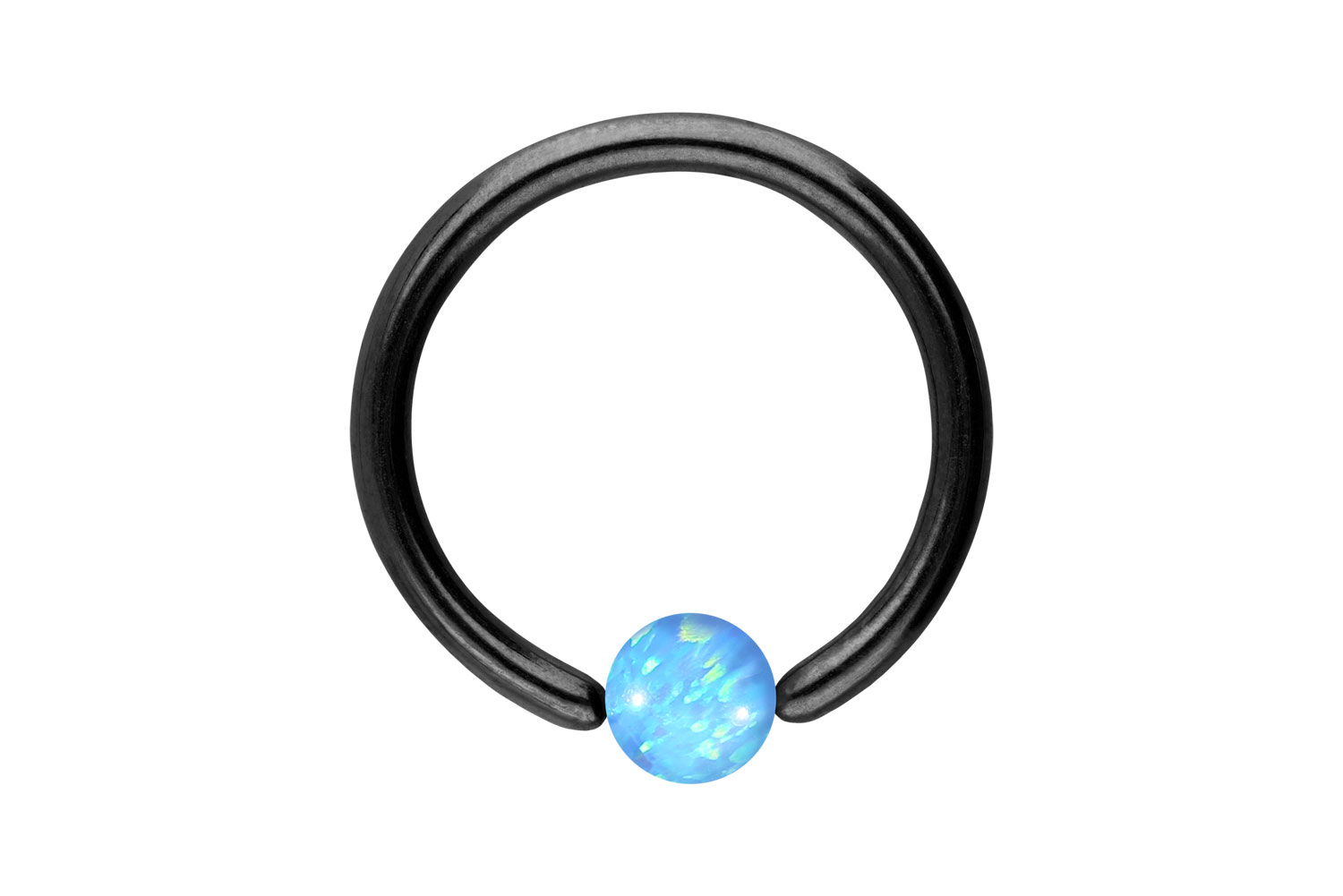 Titan Klemmkugelring SYNTHETISCHER OPAL