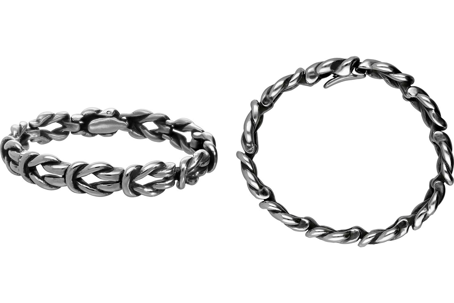 Surgical steel bracelet BRAIDED