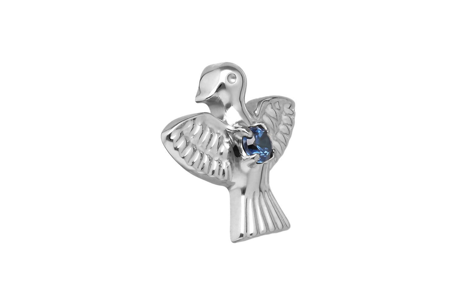 Titanium screw-in attachment with external thread DOVE