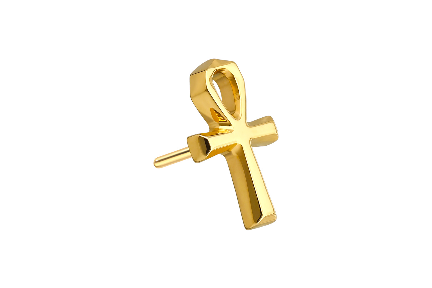 Titanium attachment with push pin ANKH
