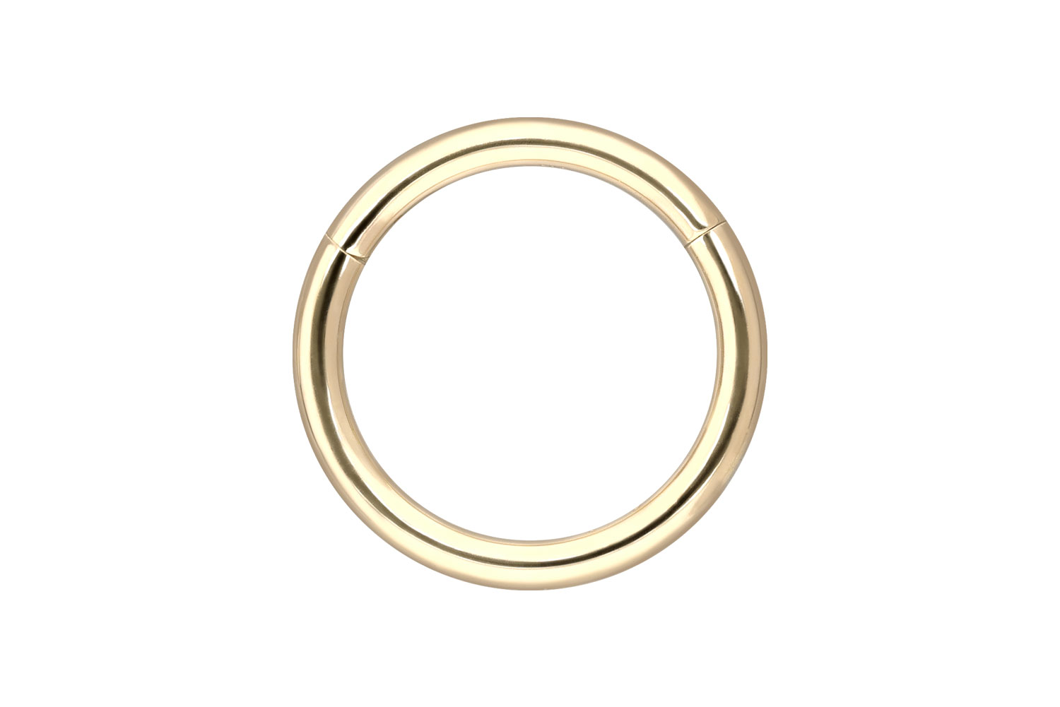 14/18 carat gold segment ring clicker 14/18 carat gold segment ring clicker