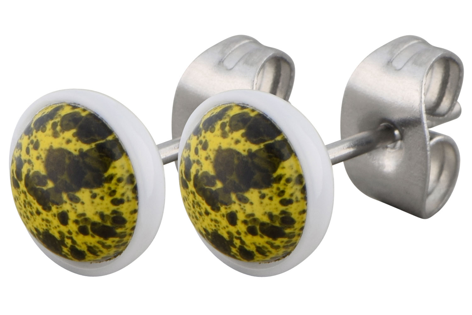 Chirurgenstahl Ohrstecker MARMORIERT ++SALE++