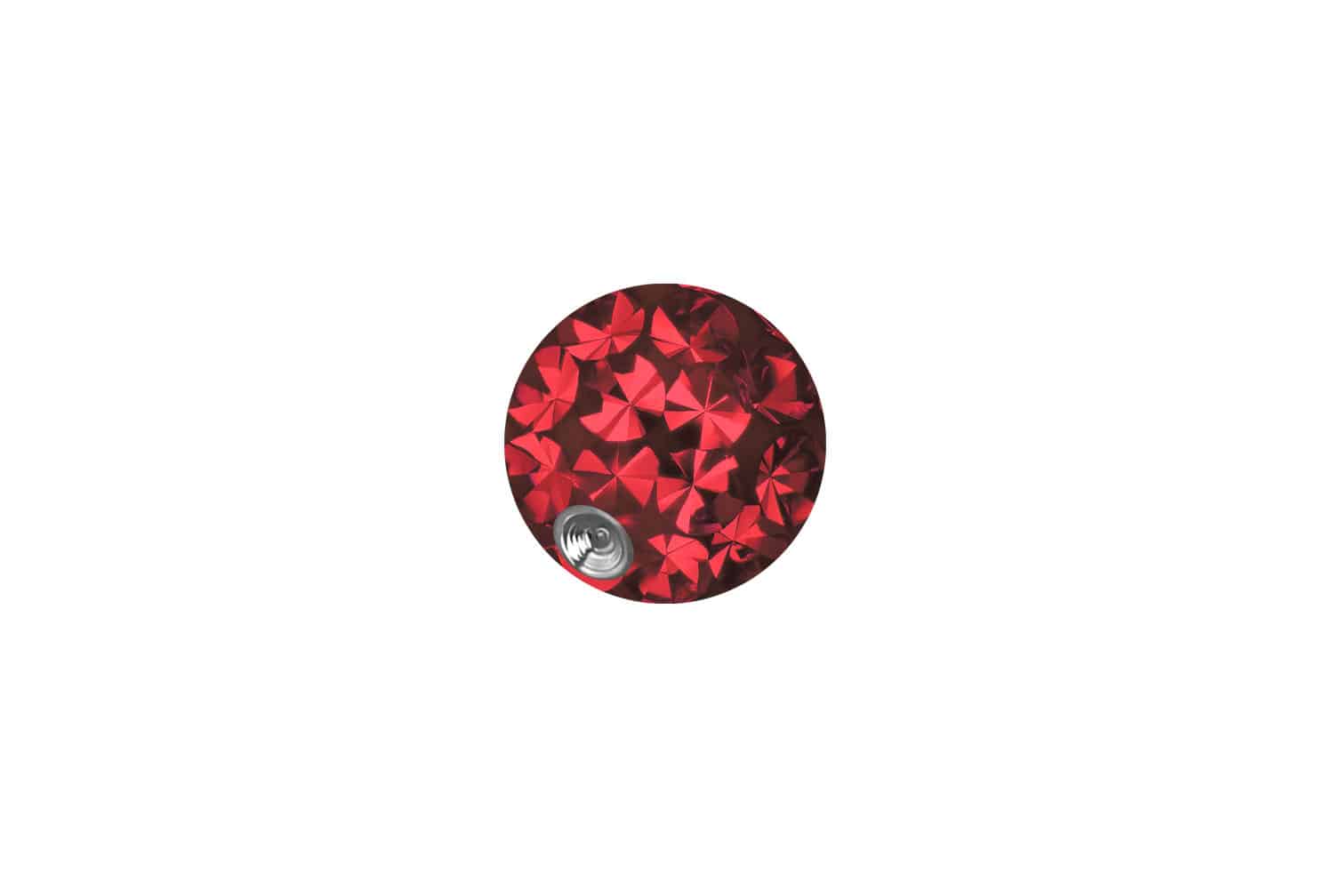 Surgical steel clip-in ball EPOXY