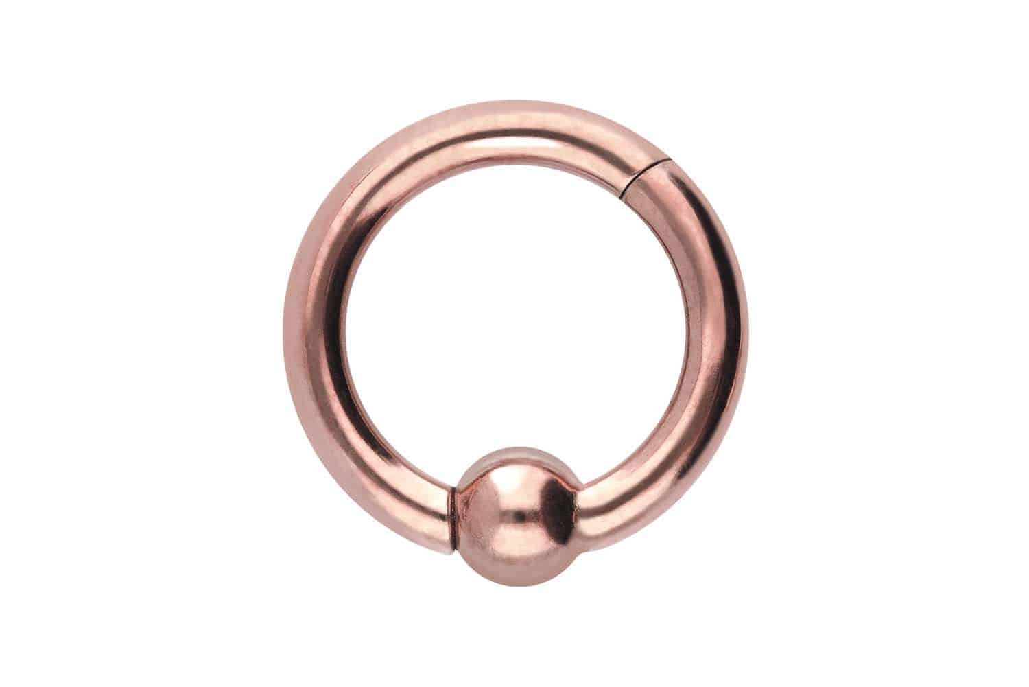 Surgical steel segment ring clicker BALL ++SALE++