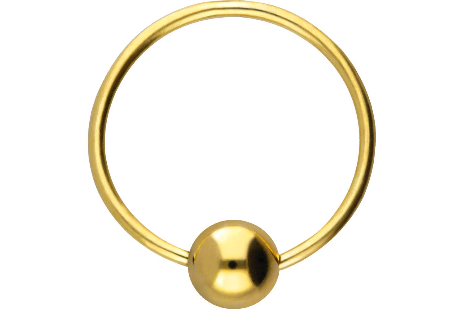 Chirurgenstahl Klemmkugelring