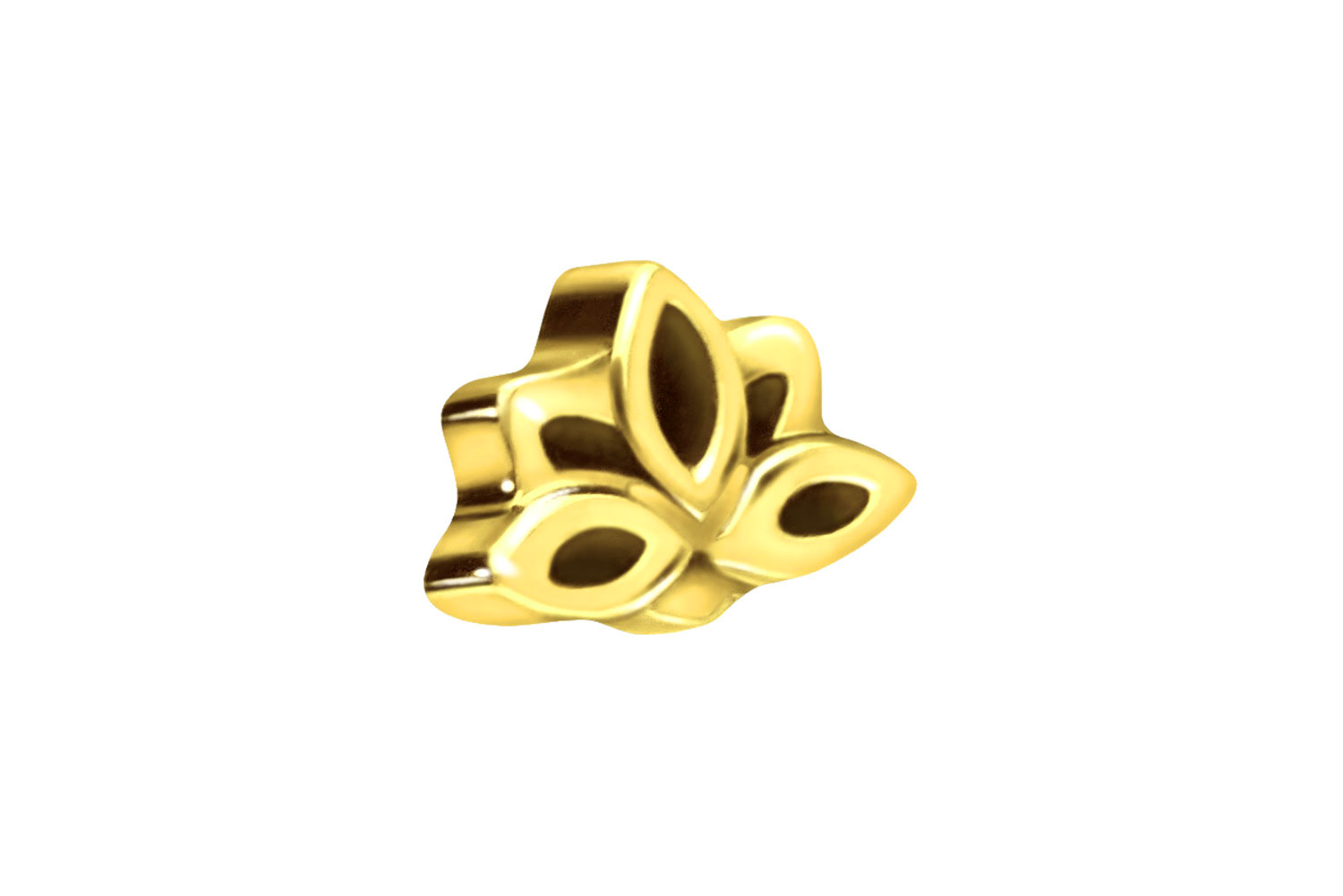 Titan Schraubaufsatz mit Außengewinde LOTUSBLÜTE