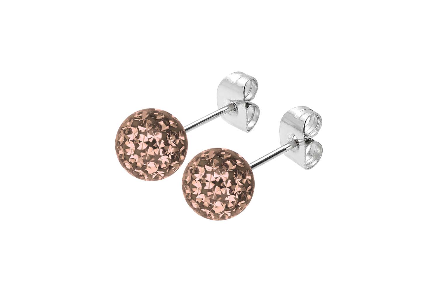 Surgical steel ear studs EPOXY