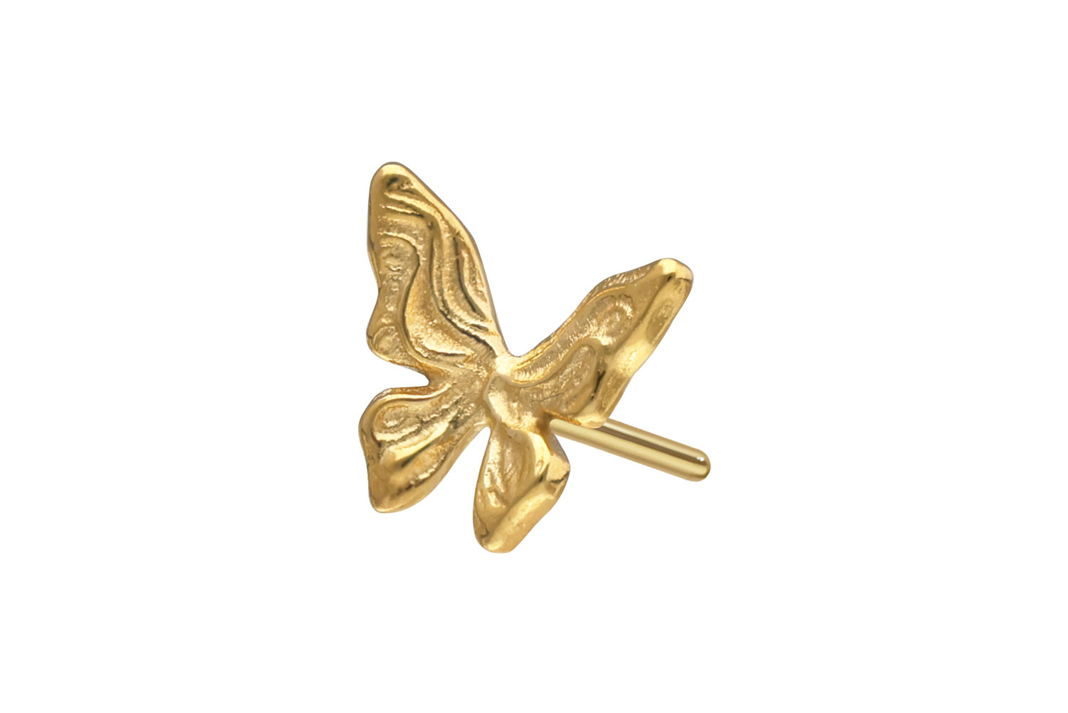 Titanium attachment with push pin BUTTERFLY