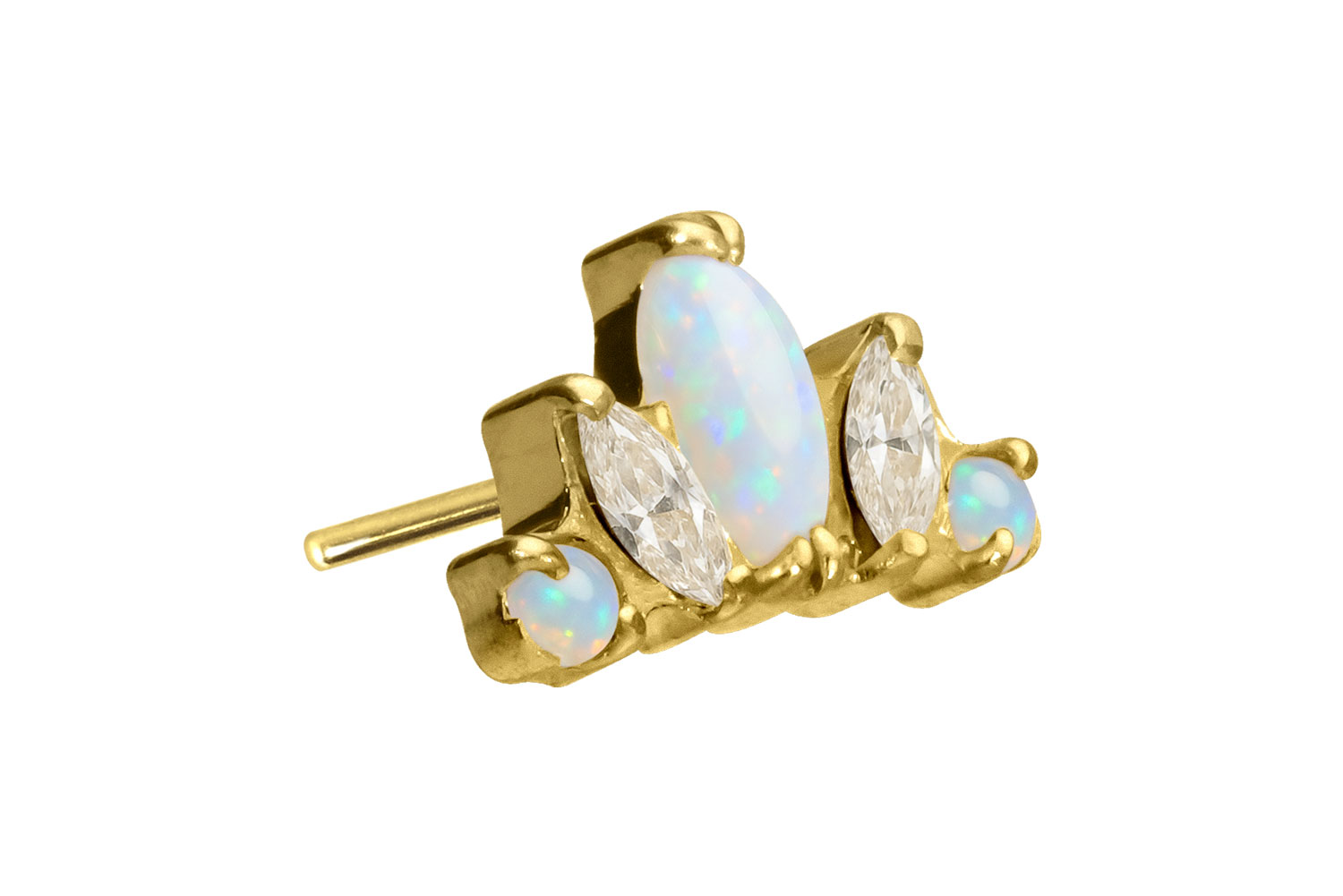 Titan Aufsatz mit Push Pin LOTUSBLÜTE