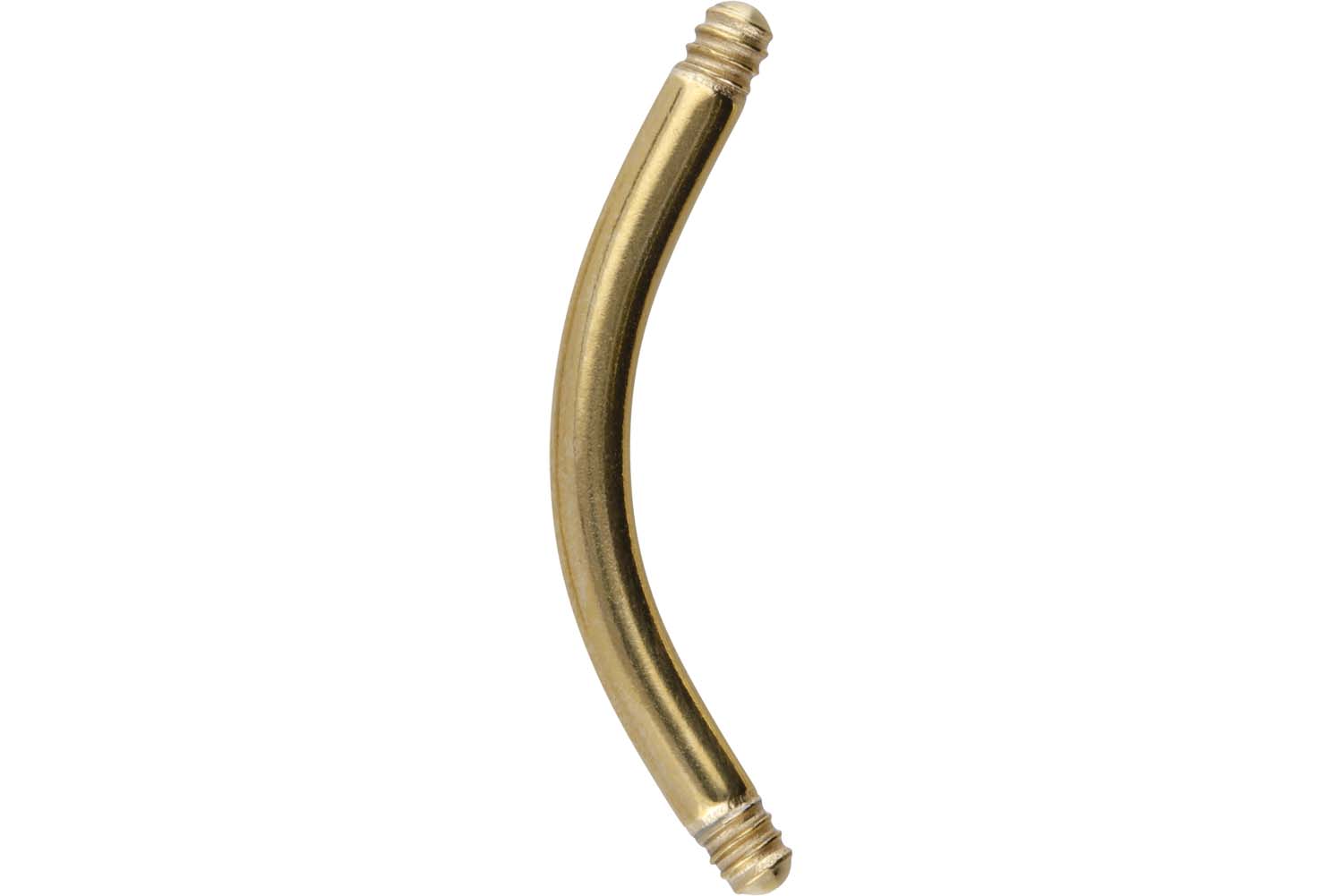Surgical steel banana without balls