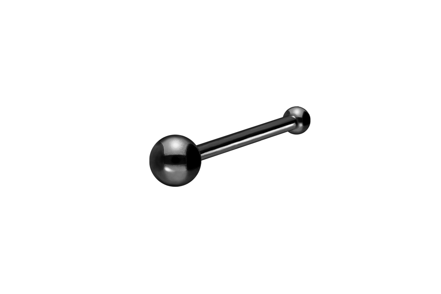 Surgical steel nose stud pin BALL