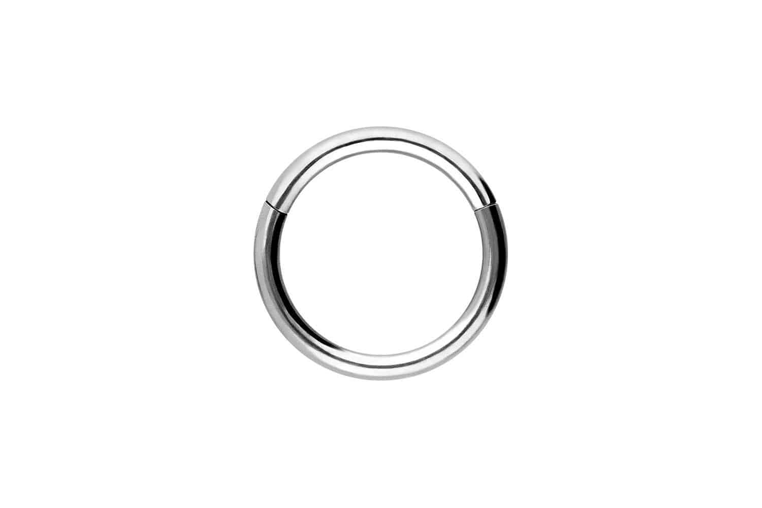 Titanium segment ring clicker