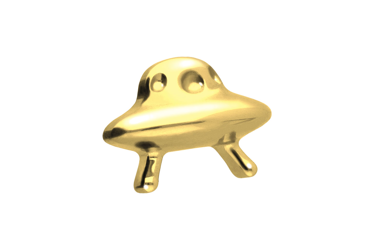 Titanium screw-in attachment with external thread UFO