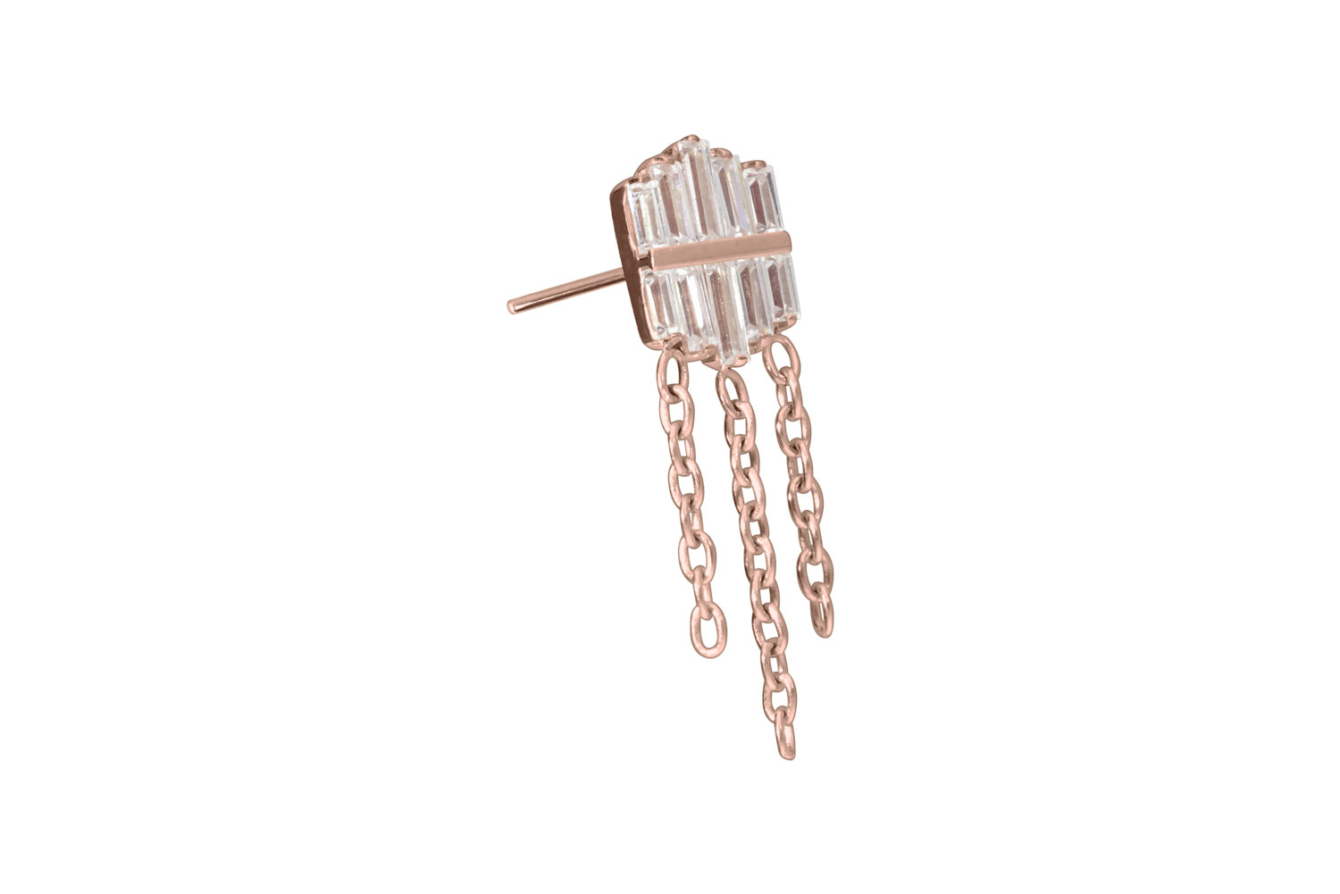 Titan Aufsatz mit Push Pin KRISTALLSCHILD + 3 KETTEN