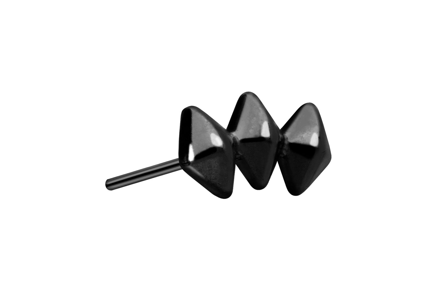 Titanium attachment with push pin 3 RHOMBUSES ++SALE++