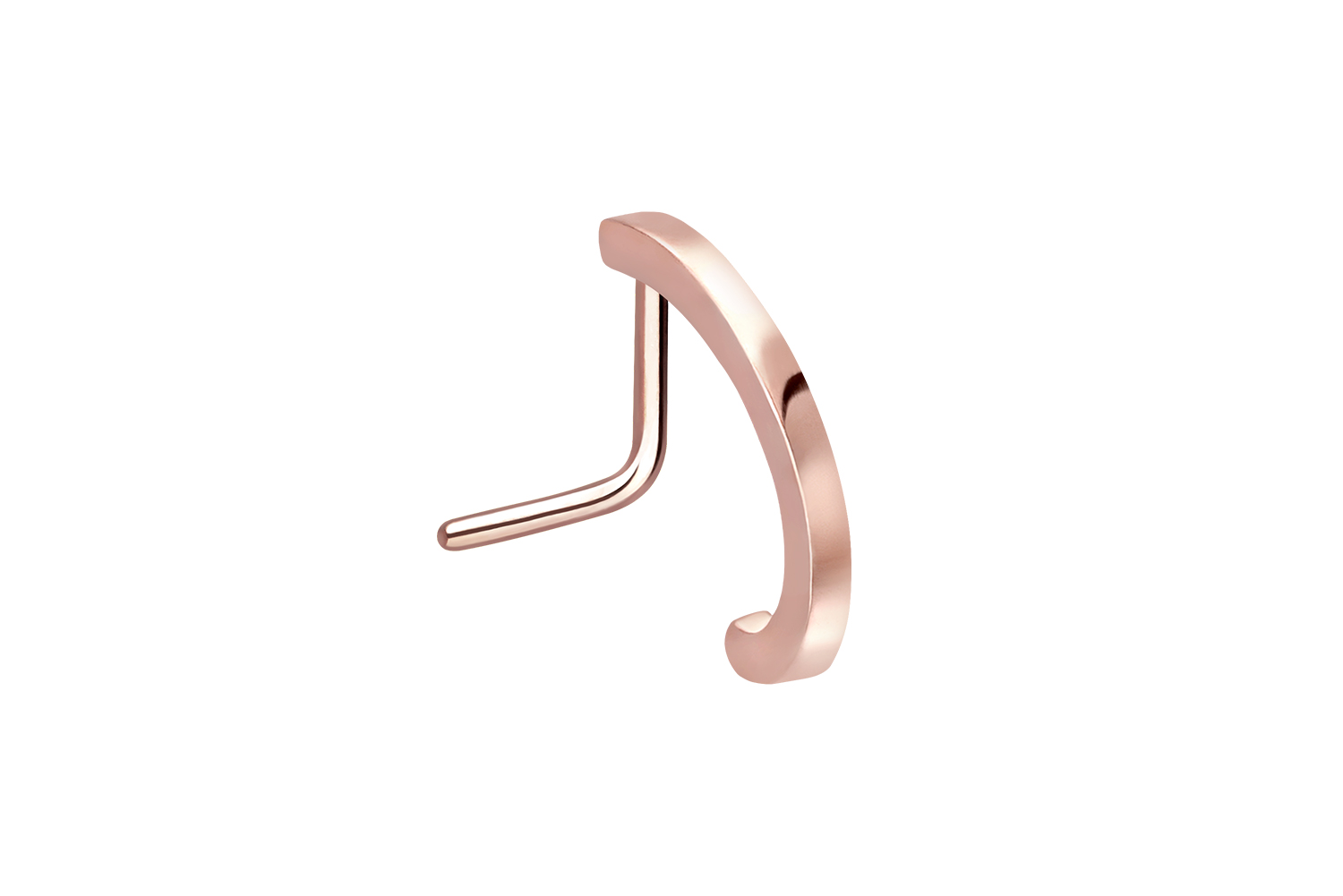 Surgical steel nose stud NARROW DESIGN