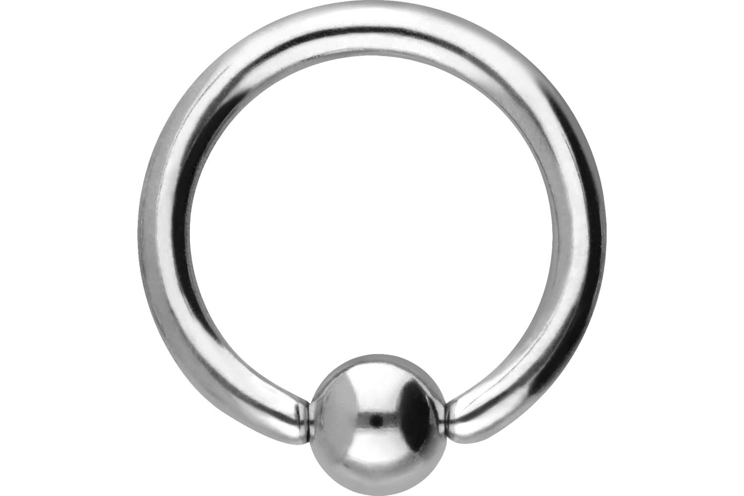Chirurgenstahl Klemmkugelring