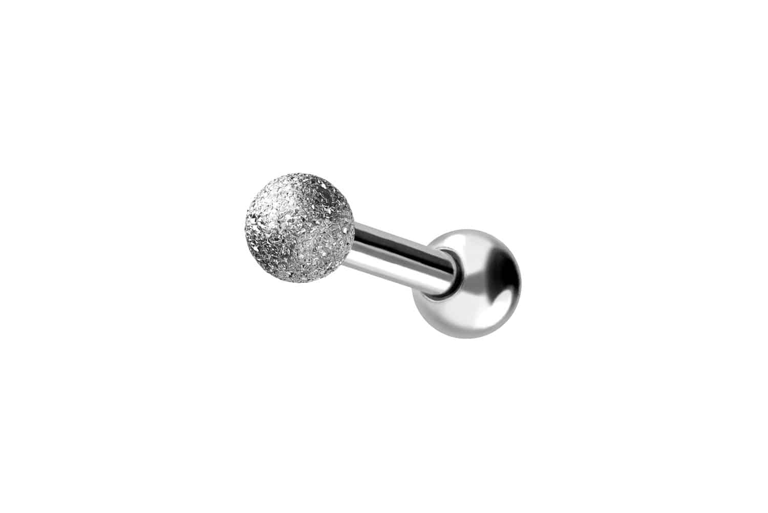 Chirurgenstahl Ohrpiercing DIAMANTOPTIK