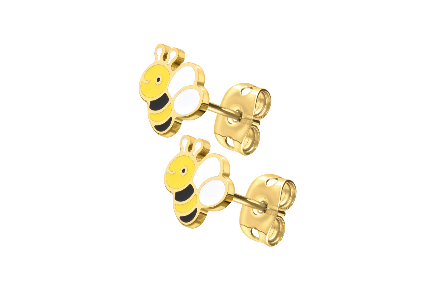 Titanium ear studs BEE