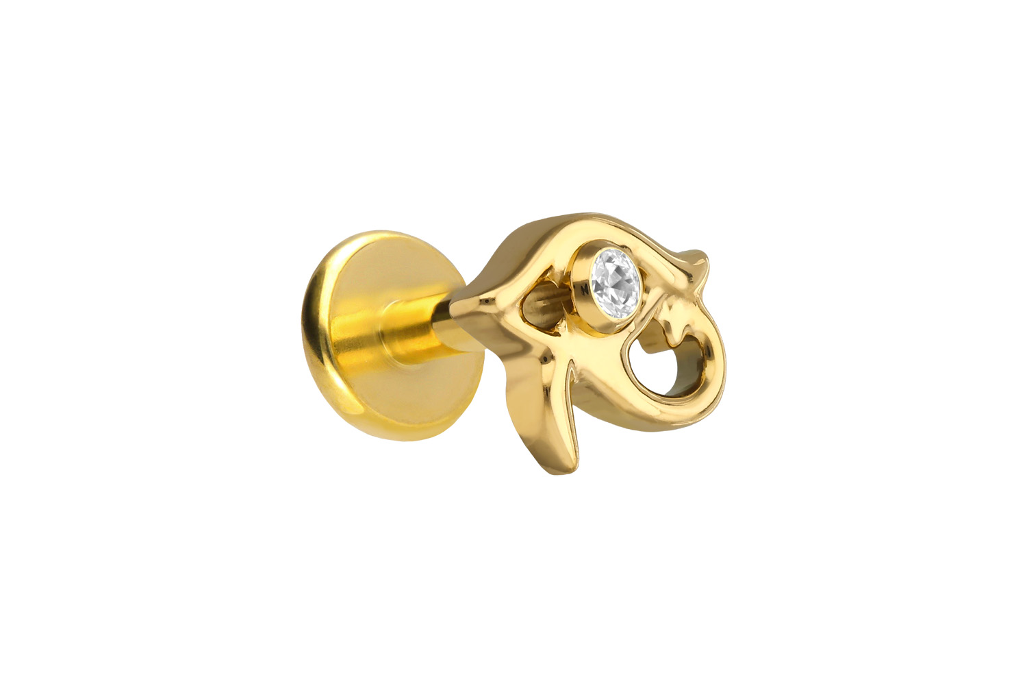 Titan Labret mit Push Fit AUGE DES HORUS