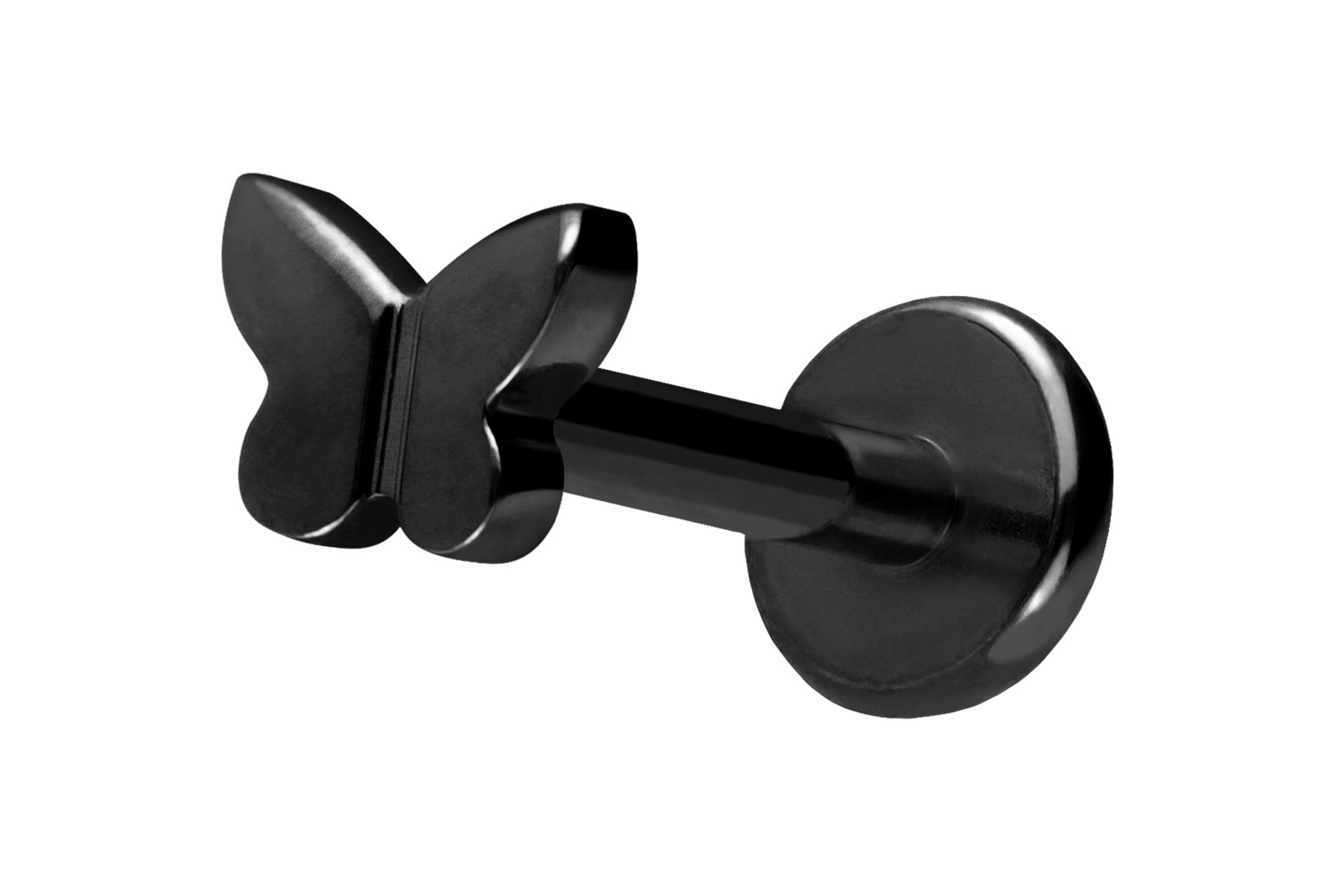 Titan Labret mit Push Fit SCHMETTERLING