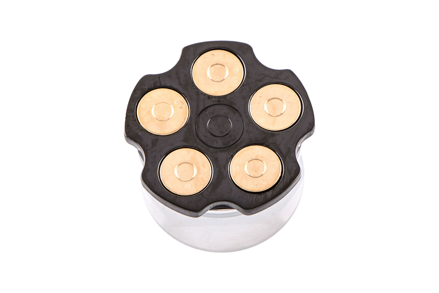 Surgical steel double flared plug REVOLVER CYLINDER ++SALE++