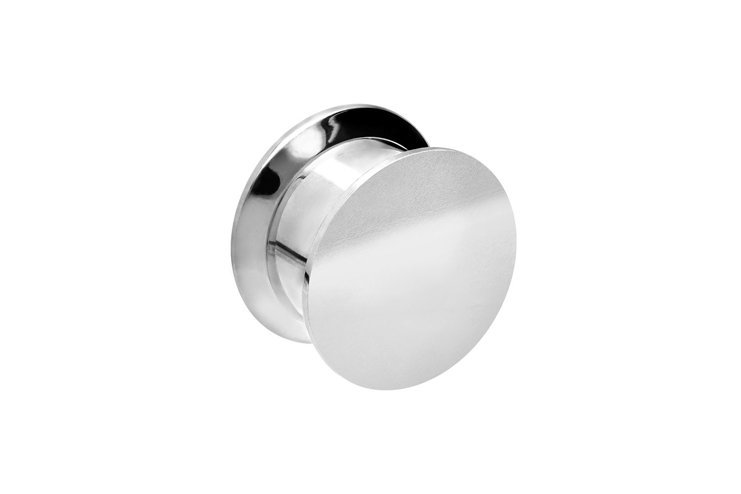 Surgical steel plug INTERNAL THREAD