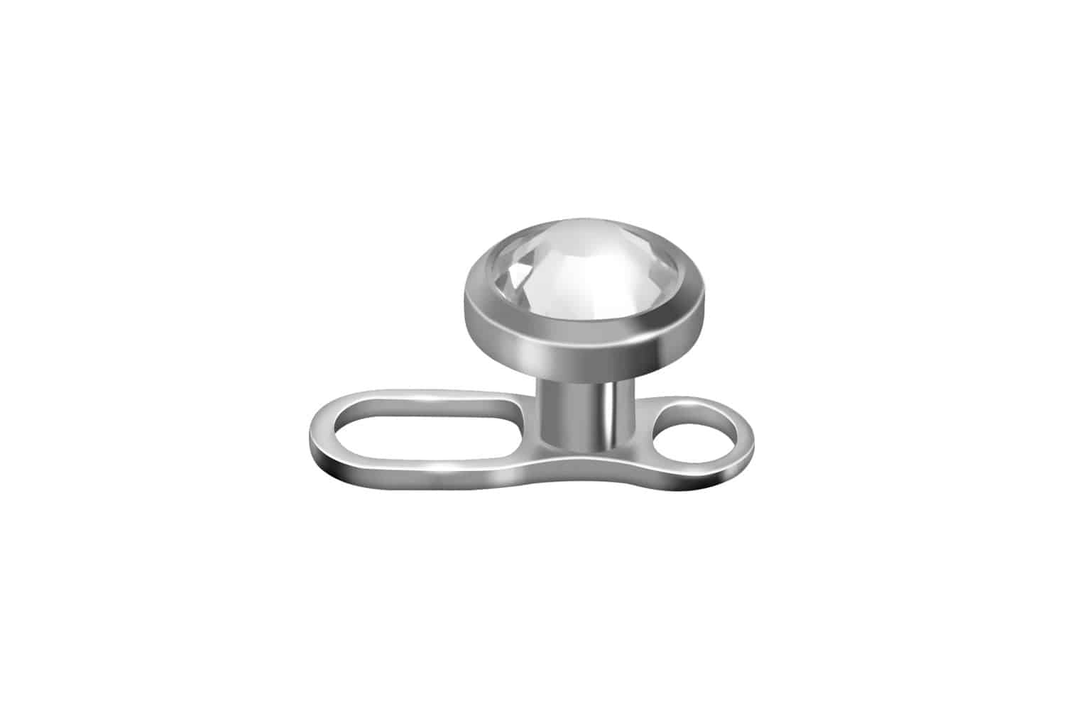 Titan Dermal Anchor DISC + KRISTALL Titan Dermal Anchor DISC + KRISTALL