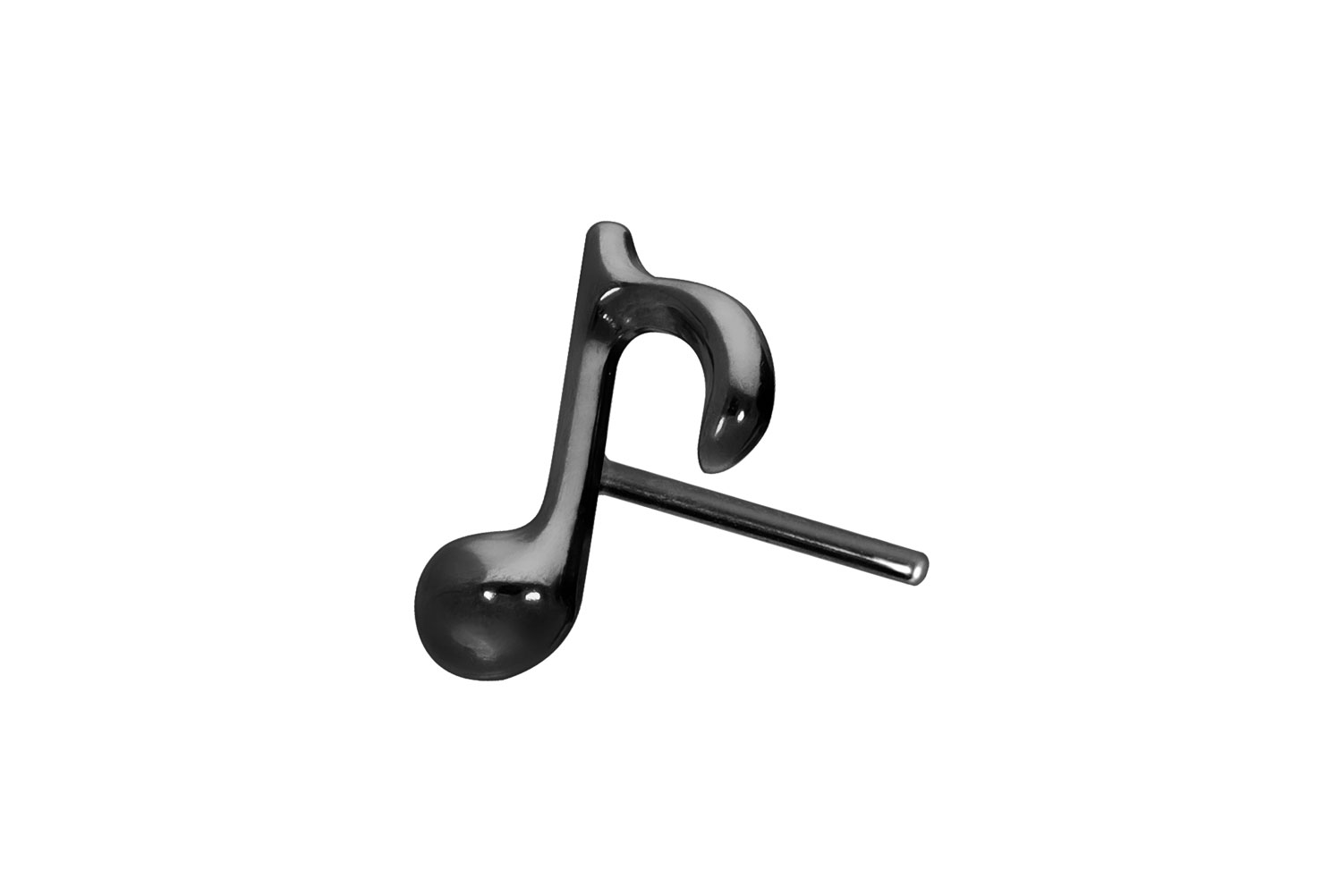 Titanium attachment with push pin EIGHTH NOTE