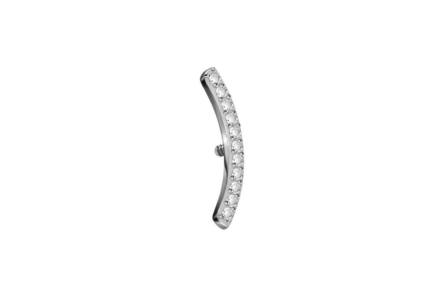 Titanium screw-in attachment with external thread CRYSTAL ARCH ++SALE++