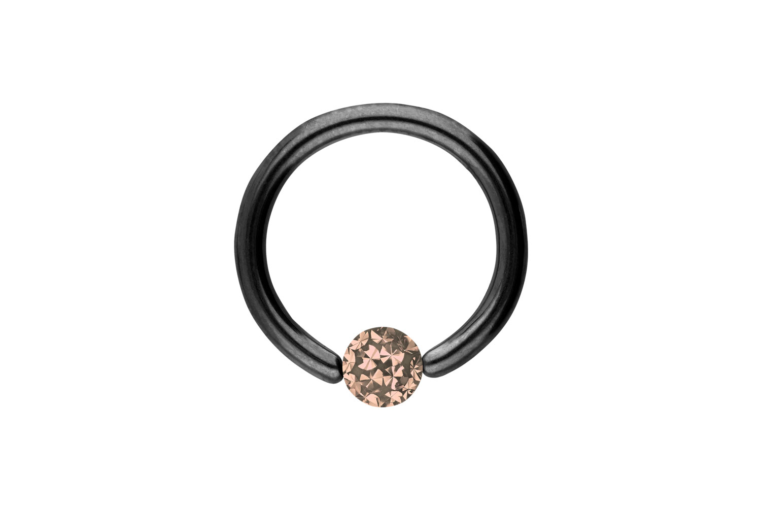 Surgical steel ball closure ring EPOXY BALL