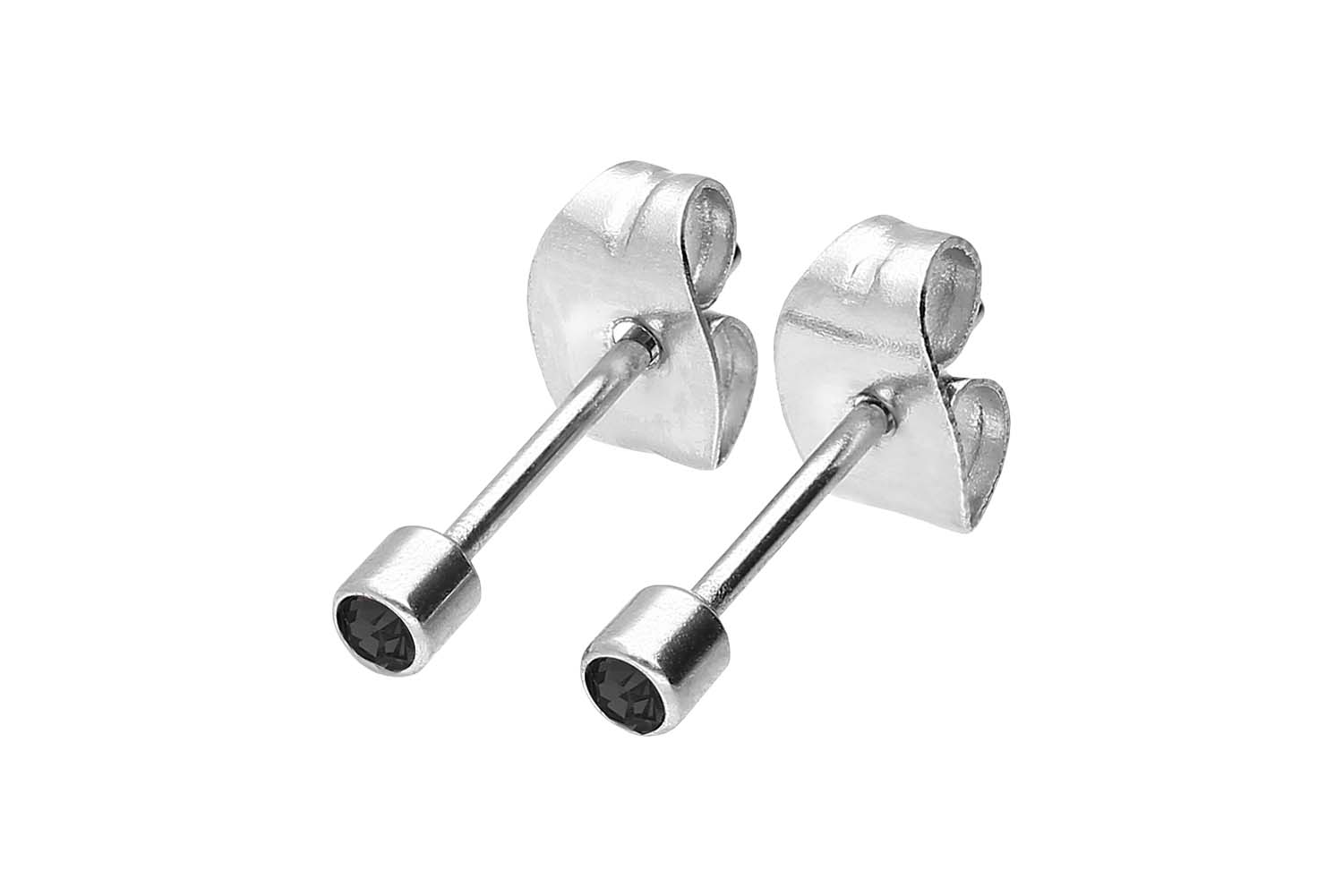 Chirurgenstahl Ohrstecker KRISTALL