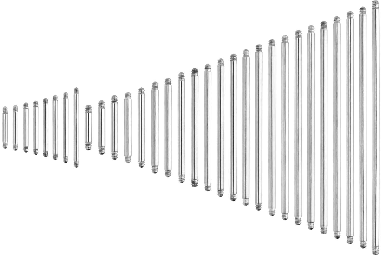 Chirurgenstahl Barbell ohne Kugeln