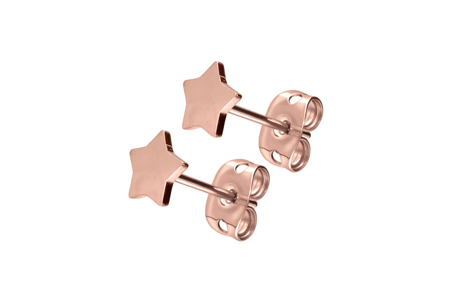 Titan Ohrstecker STERN