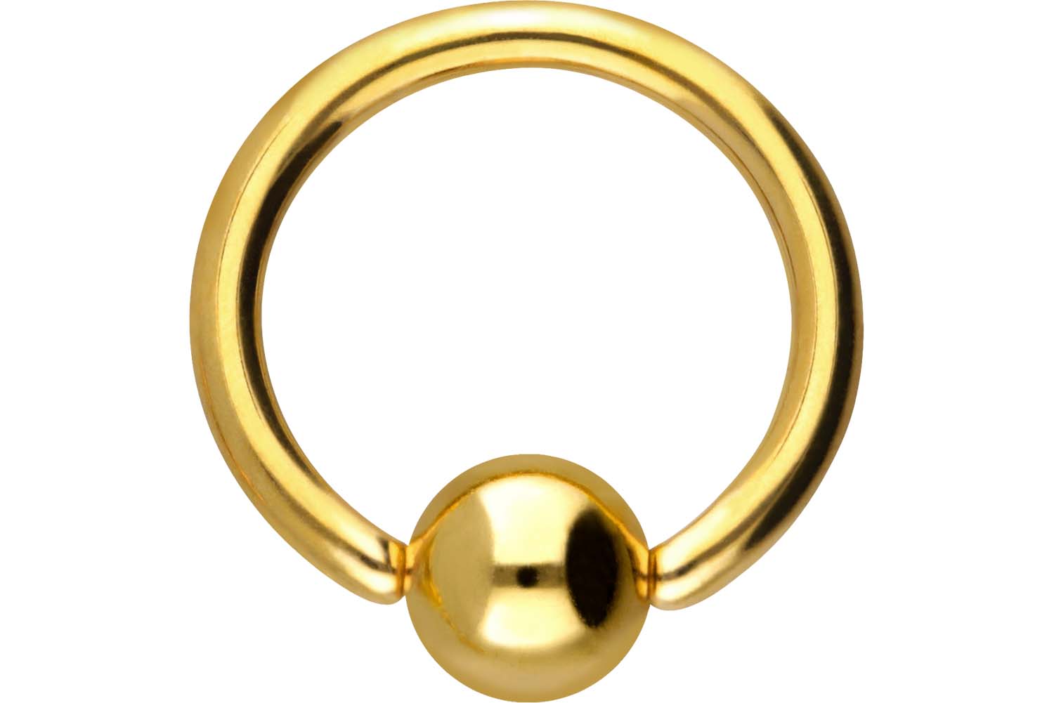 Chirurgenstahl Klemmkugelring